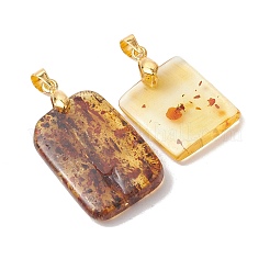 Natural Amber Pendants&nbsp;PALLOY-JF05261-01