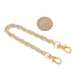 3Pcs 3 Sizes Brass Rope Chain Bag Extension Chains&nbsp;AJEW-BA00175