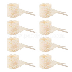 10 Pairs Polyester Lace Shoelaces&nbsp;AJEW-TA0003-14B