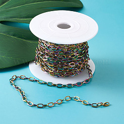 PVD Vacuum Plating 304 Stainless Steel Cable Chains&nbsp;CHS-TA0001-03MC