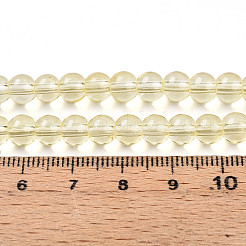 Baking Paint Transparent Glass Beads&nbsp;X1-DGLA-N006-6mm-03