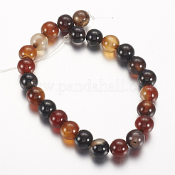 Natural Agate Beads Strands&nbsp;X-G-G515-10mm-04