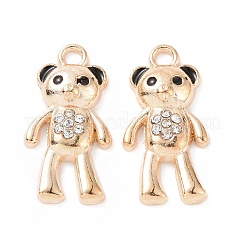 Alloy Enamel Pendants&nbsp;ENAM-G213-11KCG