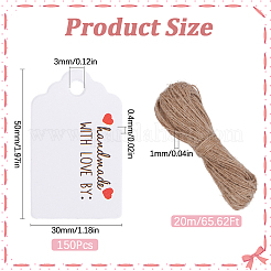 150Pcs Paper Gift Tags&nbsp;CDIS-SP0001-21D