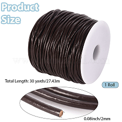 1 Roll Cowhide Leather Jewelry Cord&nbsp;WL-CL0001-03A-02