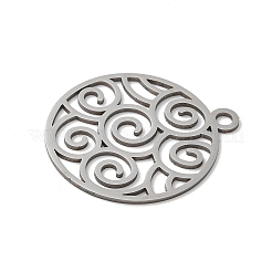 201 Stainless Steel Pendants&nbsp;STAS-S155-04P
