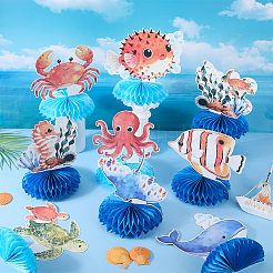 12Pcs Paper Display Decorations&nbsp;AJEW-WH20210-002