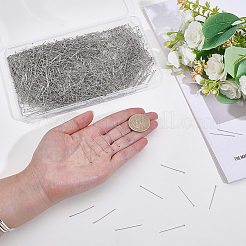 2000Pcs 304 Stainless Steel Flat Head Pins&nbsp;STAS-ME0003-61