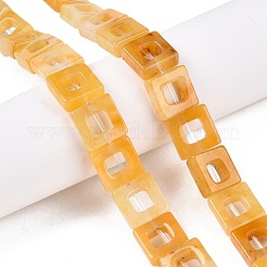Natural Topaz Jade Beads Strands&nbsp;G-N342-100