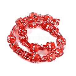 Transparent Glass Beads Strands&nbsp;LAMP-L078-010B