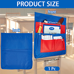 Polyester Classroom Chair Back Hanging Organizer&nbsp;AJEW-WH20017-46D