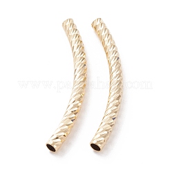 Brass Tube Beads&nbsp;X-KK-Y003-87C-G
