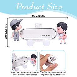 Valentine's Day Cute Couple Plastic Car Phone Holder&nbsp;AJEW-WH0709-503