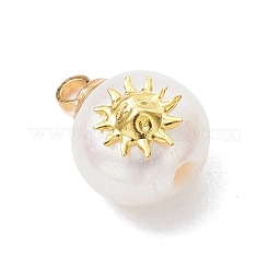 3Pcs 3 Styles Natural Cultured Freshwater Pearl Pendants&nbsp;PALLOY-JF05216