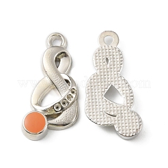 CCB Plastic Enamel Pendants&nbsp;CCB-K009-17P