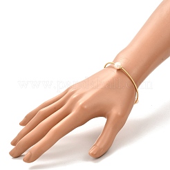 Natural Pearl Beads Bangle for Girl Women&nbsp;BJEW-JB06853