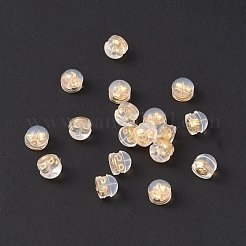 Rack Plating Brass Ear Nuts&nbsp;FIND-G036-04G