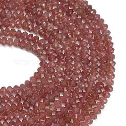 Natural Strawberry Quartz Beads Strands&nbsp;G-C280-A18-02