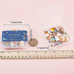 48Pcs 12 Style Alloy Enamel Pendants&nbsp;ENAM-SC0002-84