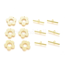 Brass Toggle Clasps&nbsp;X-KK-G389-27G