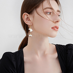 360Pcs 11 Styles ABS Plastic Imitation Pearl Bead Caps&nbsp;OACR-DC0001-30