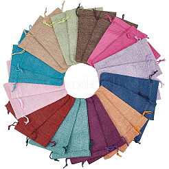 Burlap Packing Pouches Drawstring Bags&nbsp;ABAG-BC0001-17