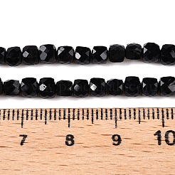 Natural Black Tourmaline Beads Strands&nbsp;G-N342-109A