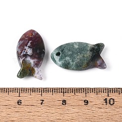 Natural Indian Agate Pendants&nbsp;X-G-N342-106E
