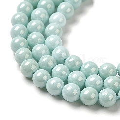 Cubic Zirconia Imitation Pearl Bead Strands&nbsp;ZIRC-P109-03B-06