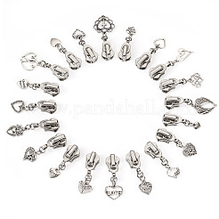 20Pcs Alloy Replacement Zipper Sliders&nbsp;HJEW-TAC0123