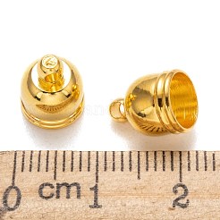 Brass Cord Ends&nbsp;KK-D217-10x8-G