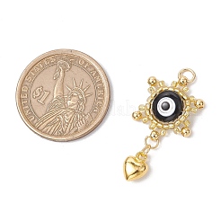 Glass Seed Beaded Eye Pendants&nbsp;PALLOY-MZ00634
