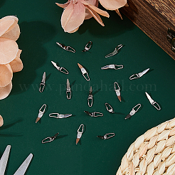 20Pcs 2 Styles Stainless Steel Fishing Rod Hook&nbsp;FIND-FH0016-98