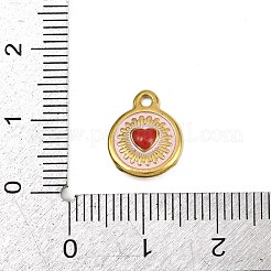 304 Stainless Steel Charms&nbsp;STAS-D042-02B-G