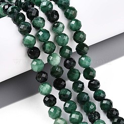 Natural Fuchsite Beads Strands&nbsp;G-S345-6mm-33
