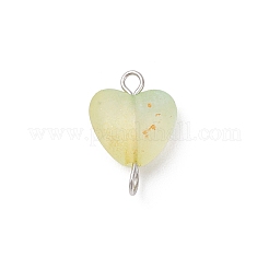 8Pcs 8 Colors Frosted Transparent Acrylic Connector Charms&nbsp;PALLOY-JF04340