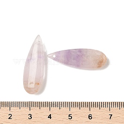 Natural Amethyst Lace Agate Pendants&nbsp;G-A244-01