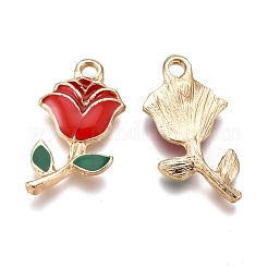 Alloy Enamel Pendants&nbsp;ENAM-I044-07B