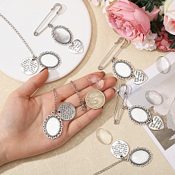 DIY Alloy Bachelor's Hat Pendant Decoration & Brooch Making Kits&nbsp;HJEW-GL00018