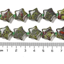 Natural Dragon Blood Jasper Beads Strands&nbsp;G-NH0005-011B