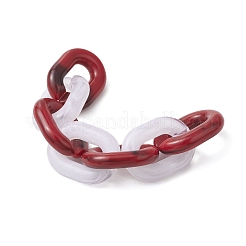 Acrylic Handmade Cable Chains&nbsp;AJEW-JB01358