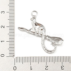 Non-Tarnish 304 Stainless Steel Pendants&nbsp;STAS-I202-16P