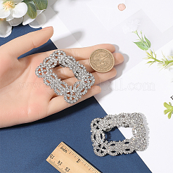 Alloy Rhinestone Shoe Decoration&nbsp;FIND-GF0006-01A-P