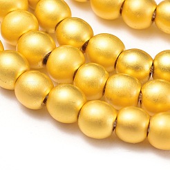 Electroplate Non-magnetic Synthetic Hematite Beads Strands&nbsp;X-G-I260-10A-02