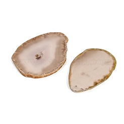 Dyed & Heated Natural Agate Slice Big Pendants&nbsp;GG-CBAAF67-02E