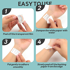 Water Transfer Paper Self Adhesive Stickers&nbsp;STIC-WH20026-011A