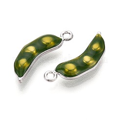 Alloy Enamel Pendants&nbsp;PALLOY-T092-30P