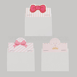 150Pcs 3 Styles Cardboard Paper Folding Printed Paper Card Header&nbsp;CDIS-SP0001-29