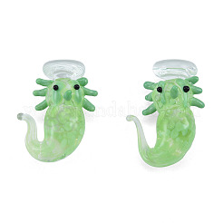 Handmade Bumpy Lampwork Beads&nbsp;LAMP-N029-022B