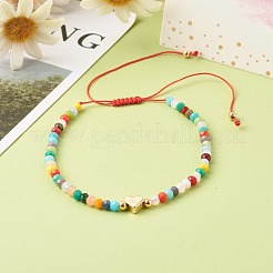 Nylon Thread Braided Bead Bracelets Sets&nbsp;BJEW-JB06448